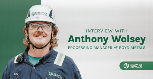 Anthony Woolsey interview